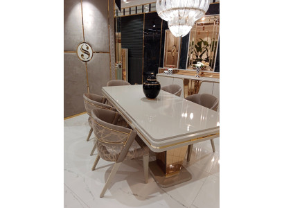 Lussuose 6 sedie Linee chiare ed eleganza Complemento per qualsiasi interno