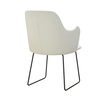 Sedia 6x da pranzo sedia imbottita poltrona tessuto sedile set nuovo club televisivo.