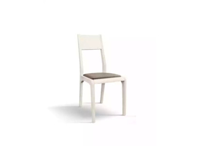 Sedia da sala da pranzo, sedia da cucina, sedia da soggiorno con gambe in legno.