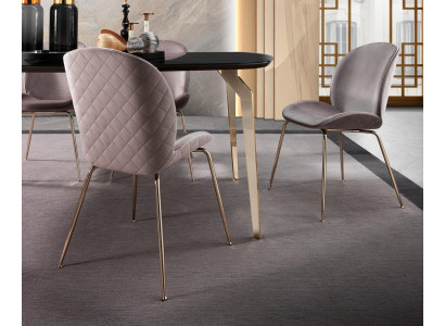 Sedie da pranzo in legno Sedia di lusso Beige Poltrona Soggiorno Mobili nuovi