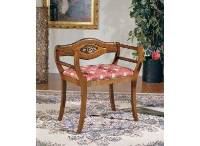 Sedia da designer Classico tessuto imbottito Soggiorno Poltrona