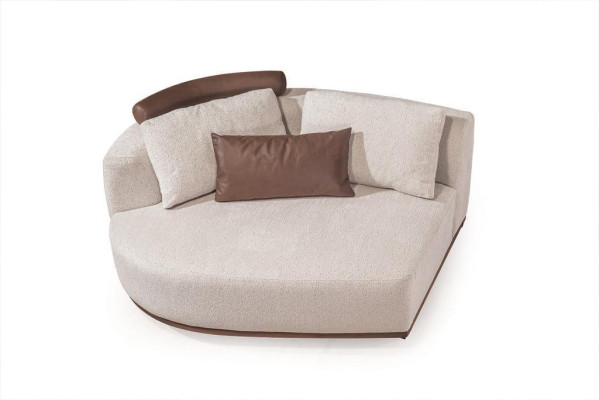 Beige set di divani moderni di lusso 3+2 posti con pouf poltrona set da 3 pezzi.