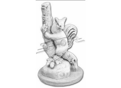 Decorazione da giardino donnola Terrazza Pietra Figura Statua Scultura