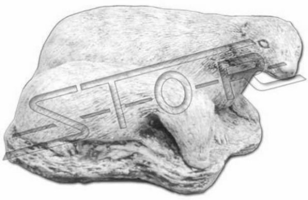 Decorazione da giardino donnola Terrazza Statue in pietra Figura Decorativa Statua