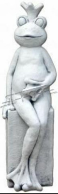 Decorazione giardino Rana Terrazza Pietra Figure decorative Statua Figura