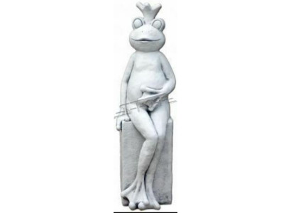Decorazione giardino Rana Terrazza Pietra Figure decorative Statua Figura
