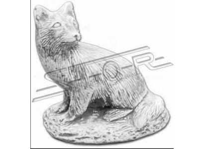 Decorazione da giardino Volpe Terrazza Pietra Figure Scultura Decorativa Statua