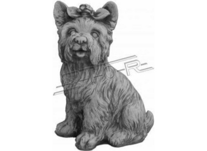 Decorazione del giardino Cane Terrazza Pietra Figure Statua Daisy