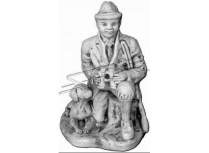 Decorazione da giardino Cacciatore Statua Scultura Figure Statue Sculture