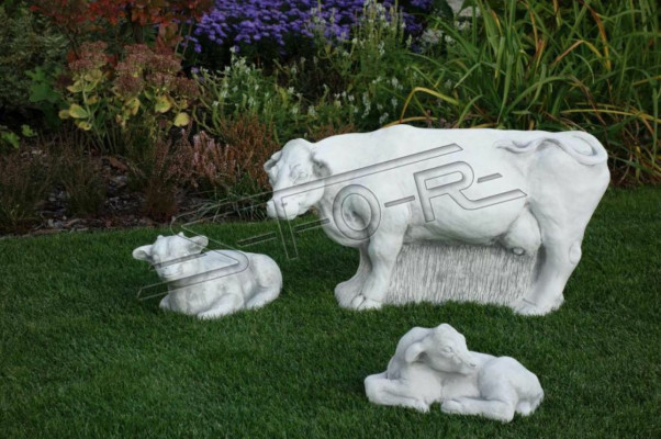 Decorazione da giardino KalbTerrasse, figure in pietra, statua decorativa.