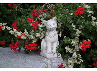 Decorazione da giardino Gatto Terrazza decorativa in pietra Figure di pietra Statua
