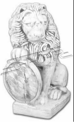 Decorazione da giardino Leone Statua Scultura Figure Sculture Designer