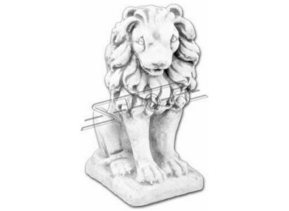 Decorazione da giardino, statua di leone, scultura di figure naturali, sculture di designer.