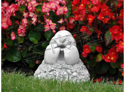 Giardino decorazione talpa terrazza pietra figure statua decorativa statua