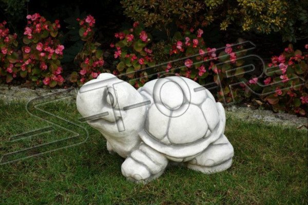 Decorazione da giardino Tartaruga Terrazza Statua in pietra Figura Decorativa