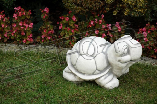 Decorazione da giardino Tartaruga Terrazza Statua in pietra Figura Decorativa