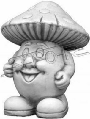 Decorazione da giardino fungo terrazza statua in pietra figure decorative natura statua