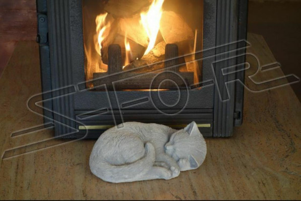 Giardino decorativo decorazione gatto terrazza pietra figure figura statua