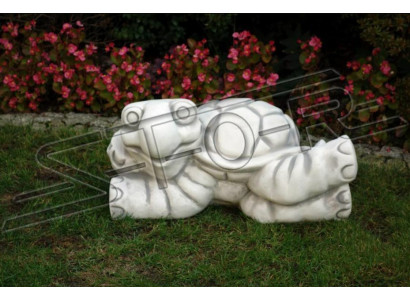 Giardino Tartaruga Decorativa Statua in Pietra Terrazza Decorazione Statua