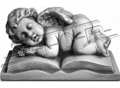 Angelo della fossa, angelo protettore, statua di angelo, decorazione per tomba.