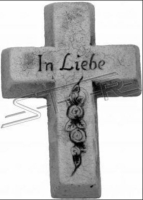 Grabengel Croce Tomba Decoro funebre Decorazione tomba Classico Pietra Statua