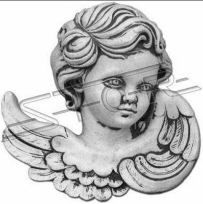 Arricchimento della tomba Pietra tombale Decorazione Angelo Statua Scultura Decorazione Dio Sacro