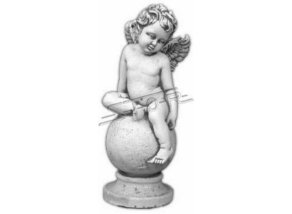 Decorazione funeraria, pietra tombale, angelo, statua decorativa, scultura, dio, sacro.