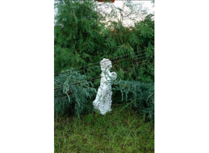 Decorazione per tomba, pietra tombale, figura di angelo, scultura, dio, decorazione, sacro.