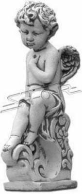 Decorazione per tomba, pietra tombale, figura di angelo, scultura, dio, decorazione, sacro.