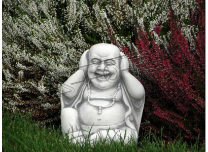Statua del Buddha felice Figura Giardino Figure Statue Scultura Sculture