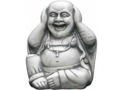 Statua del Buddha felice Figura Giardino Figure Statue Scultura Sculture