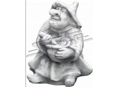 Strega 29cm Scultura Design Statua Figure da Giardino Statuette