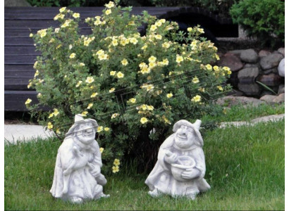 Strega 30cm Scultura Design Statua da Giardino Figure Statuette Sculture