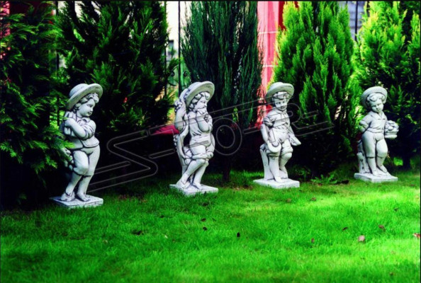 Giovane statua figura scultura statue da giardino decorazione