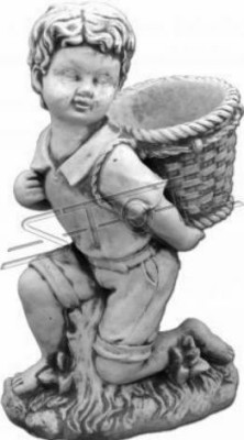 Giovane ragazzo 40cm statua figura scultura statue giardino