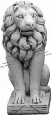 Leone statua da giardino Terrazze Scultura decorativa da giardino Figure Sculture