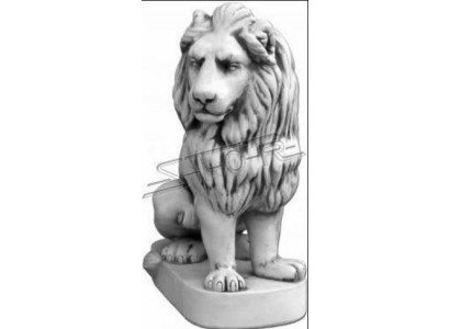 Leone statua da giardino, scultura da giardino terrazza, decorazione figure sculture statue.
