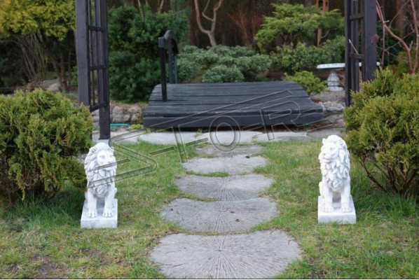 Leone statua da giardino terrazza giardino scultura figure statue decorazioni statue.