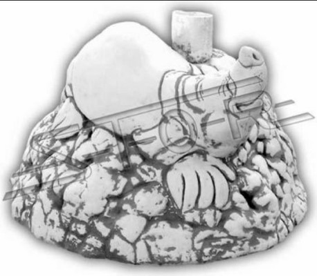 Talpa Animale Giardino Statua Statue Sculture Figure