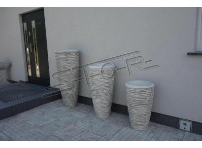Natura vaso da fiori da giardino decorazione vasi fioriere figura