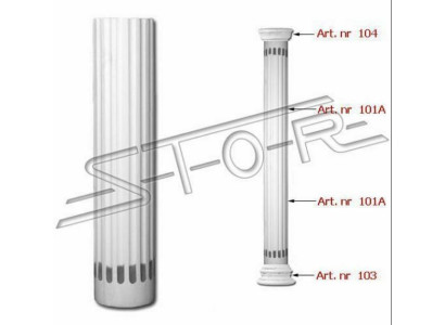 Colonna colonne stile antico colonne giardino decorazione romana decorativa 116cm