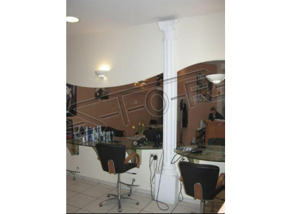 Colonna Colonne Stile Antico Colonne Giardino Decorazione Romana Bianco Decorativo