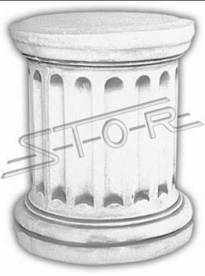 Base 59cm per scultura design statua statuette da giardino figure statue