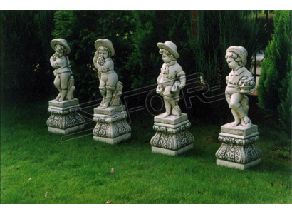 Base 27cm per scultura design figura statua giardino figure statue