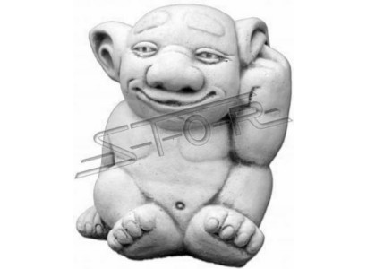 Troll 18cm Scultura Design Statua da Giardino Figure Decorative Statue Statues