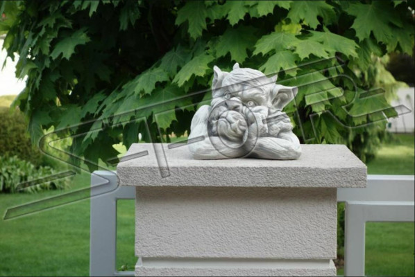 Troll 18cm Scultura Design Statua Figure da Giardino Statuette
