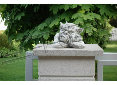 Troll 18cm Scultura Design Statua Figure da Giardino Statuette