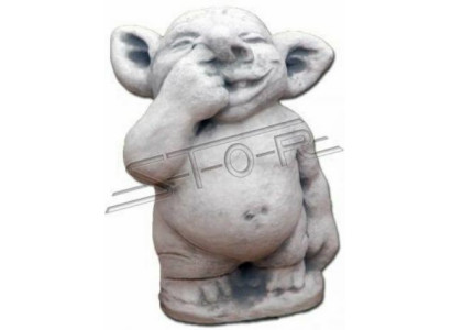 Troll 34cm Scultura Design Statua Figure da Giardino Statue