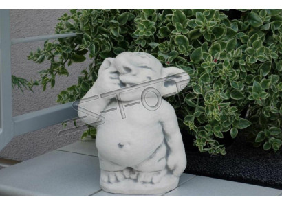 Troll 22cm Scultura Design Statua Figure da Giardino Statuette