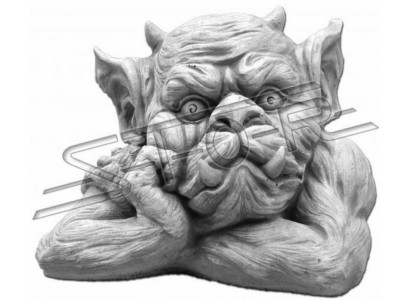 Troll 19cm Scultura Design Statua da Giardino Figure Statue